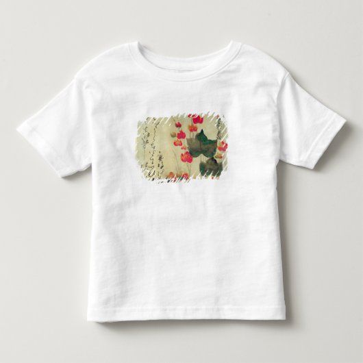 papaver kinder shirts (Voorkant)