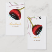 Papaver Klaproos Visitekaartje (Voorkant / Achterkant)