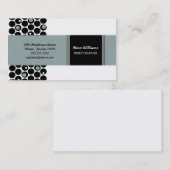 Papaver: Leisteen Visitekaartje (Voorkant / Achterkant)