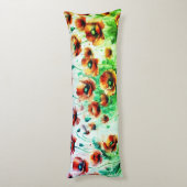 papaver lichaamskussen (Achterkant (Verticaal))