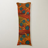  papaver lichaamskussen (Voorkant Verticaal)