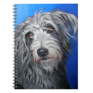 ' papaver' - Lurcher girl Notitieboek