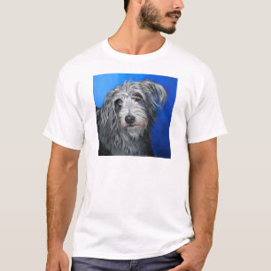 ' papaver' - Lurcher girl T-shirt