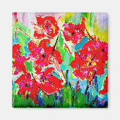 papaver magneet (Voorkant)