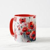 papaver mok (Voorkant links)