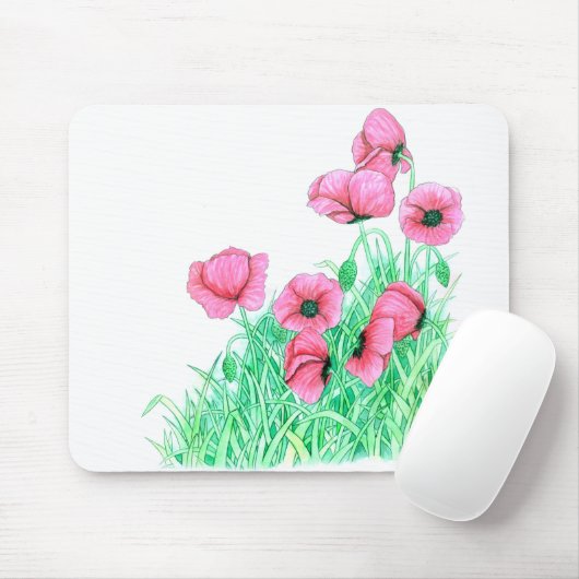 papaver muismat (Met muis)