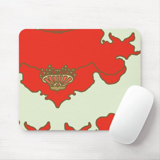 papaver muismat (Met muis)