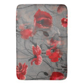 Papaver nevel badmat (Voorkant Verticaal)