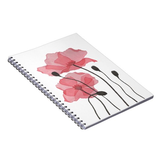 papaver notitieboek (Rechterzijde)