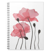 papaver notitieboek (Voorkant)