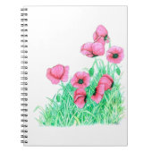 papaver notitieboek (Voorkant)