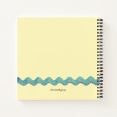  papaver notitieboek (Achterkant)