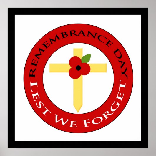 Papaver op dwars Poster (Voorkant)