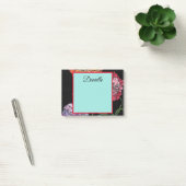 papaver op zwart Waterverf schilderen Post-it® Notes (Kantoor)