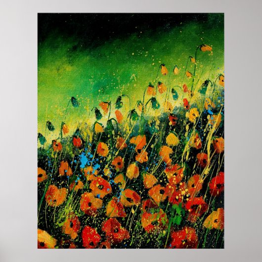 papaver oranje 459080 poster (Voorkant)