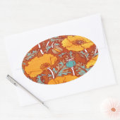  papaver ovale sticker (Envelop)