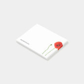 PAPAVER POST-IT® NOTES (Schuin)