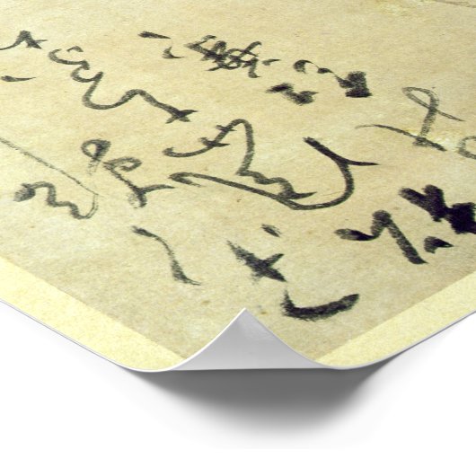 papaver poster (Hoek)