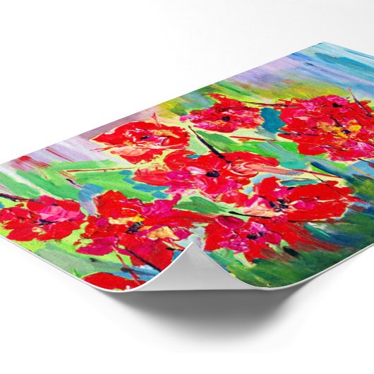 papaver poster (Hoek)