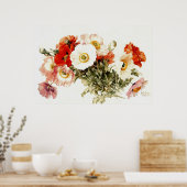 papaver poster (Keuken)