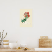 papaver poster (Keuken)