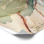 papaver poster (Hoek)