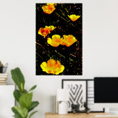 papaver poster (Thuiskantoor)
