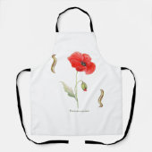 Papaver rhoeas  schort (Voorkant)