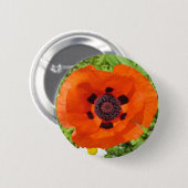 Papaver Ronde Button 5,7 Cm (Voorkant /achterkant)