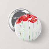 papaver ronde button 5,7 cm (Voorkant /achterkant)