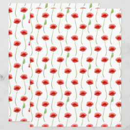 Papaver Scrapbook Paper