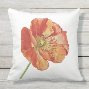 Papaver Sierkussen voor gebruik buitenshuis, Sierk