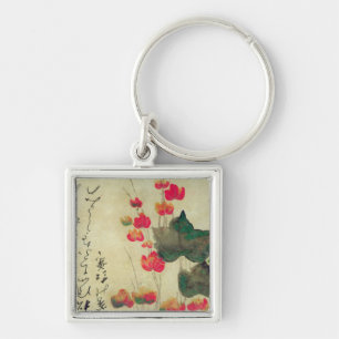 papaver sleutelhanger