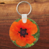 papaver sleutelhanger (Voorkant)