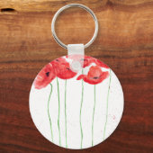 papaver sleutelhanger (Voorkant)