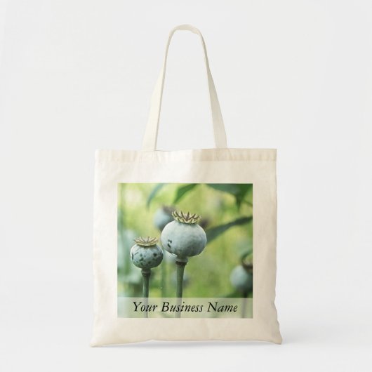 Papaver Somniferum Seed Head Tote Bag (Voorkant)