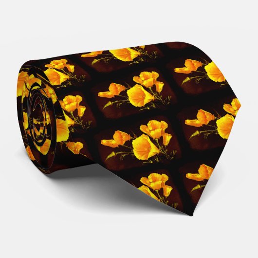 papaver stropdas (Opgerold)