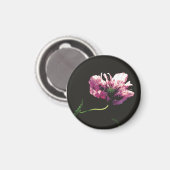 Papaver Sugarplum Magneet (Voorkant / Achterkant)
