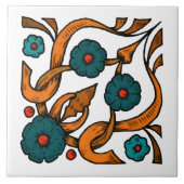  papaver tegeltje (Voorkant)