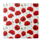 papaver tegeltje (Voorkant)