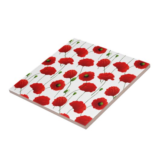 papaver tegeltje (Zijkant)