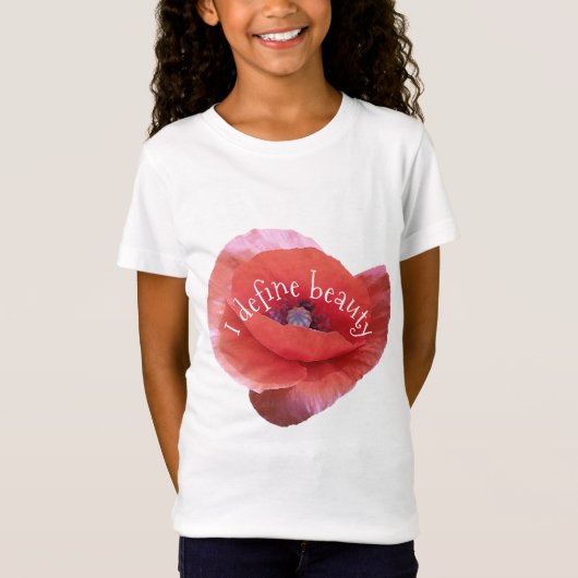 Papaver. tekst. t-shirt (Voorkant)