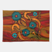  papaver theedoek (Horizontaal)