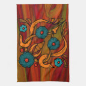  papaver theedoek (Verticaal)