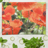 papaver theedoek (Gevouwen)