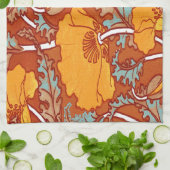 papaver theedoek (Gevouwen)