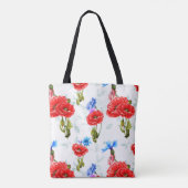 papaver tote bag (Achterkant)