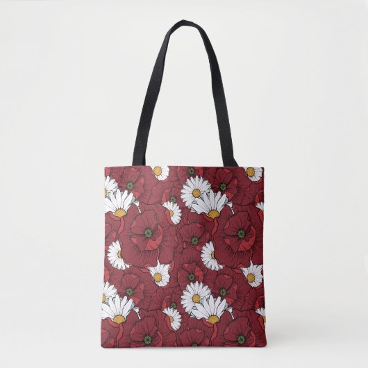 papaver tote bag (Voorkant)
