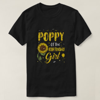 Papaver van de bruinmakreel t-shirt