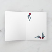 Papaver, van de mist - lege kaart (Binnen)